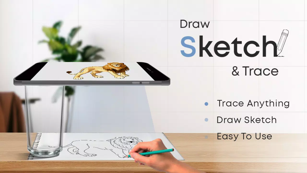 Draw Sketch & Trace Captura de pantalla 1