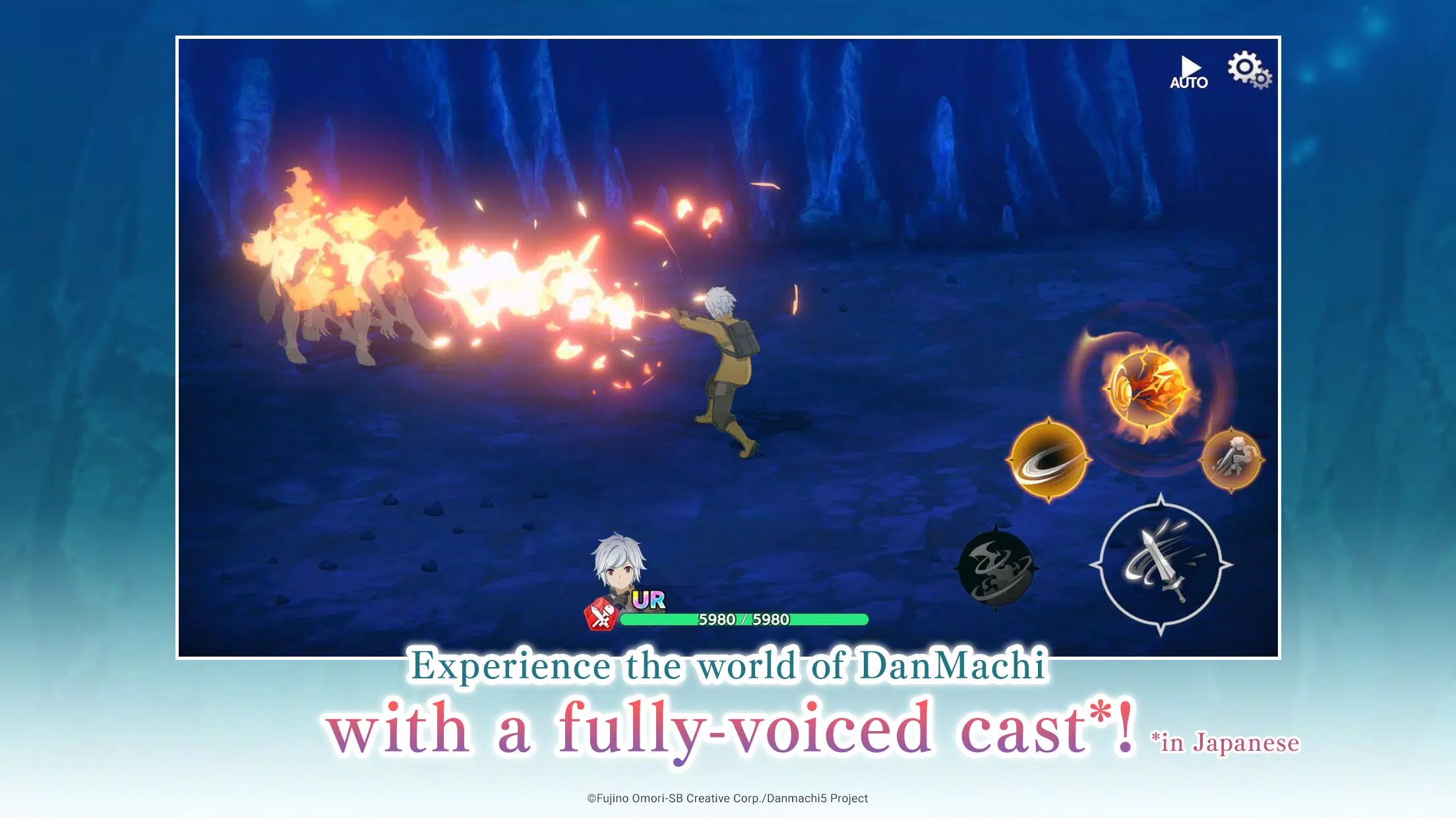 DanMachi BATTLE CHRONICLE Ảnh chụp màn hình 3