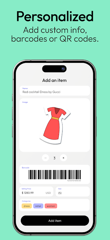 Amoa: easy scanner & inventory Ekran Görüntüsü 3