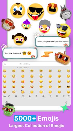 Amharic Keyboard Ethiopia স্ক্রিনশট 2