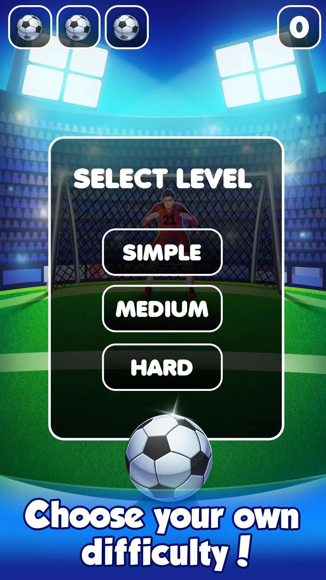 Flick Football : Soccer Game 스크린샷 4