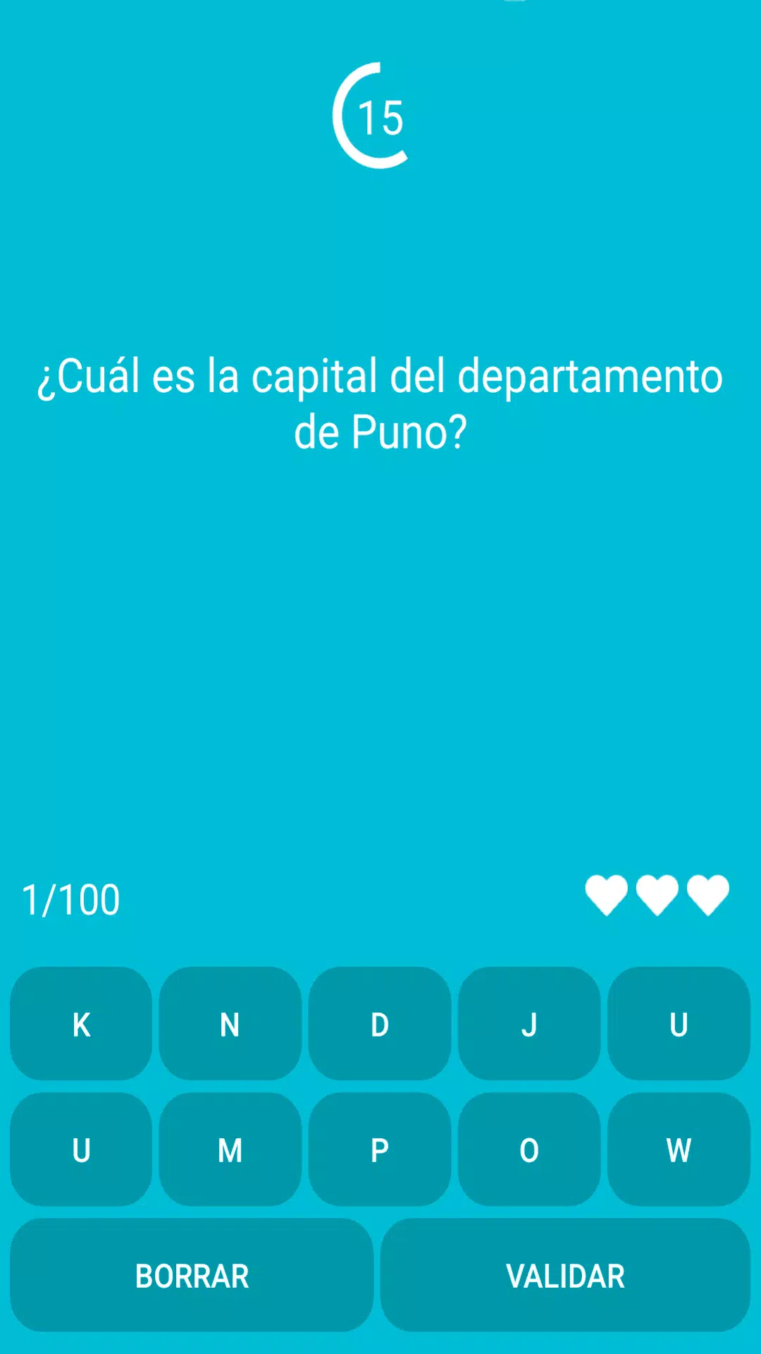Test: ¿Cuánto sabes de Perú? Captura de pantalla 3