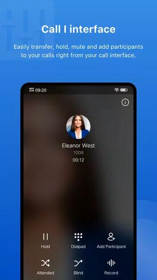 Yeastar Linkus Mobile Client Capture d’écran 1