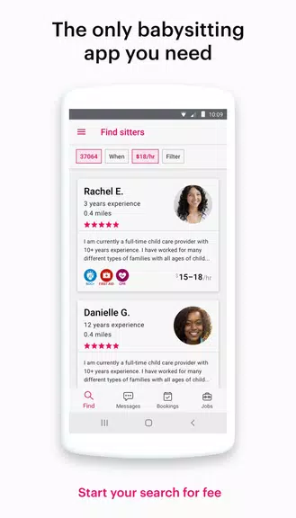 Sittercity: Find Child Care Скриншот 1