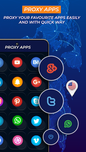 Smart VPN Browser : VPN Pro Ekran Görüntüsü 1