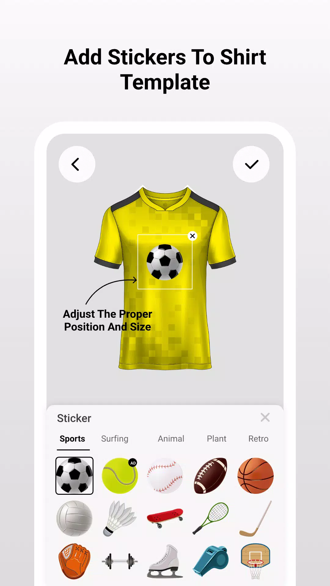 Sport Shirt Captura de tela 3