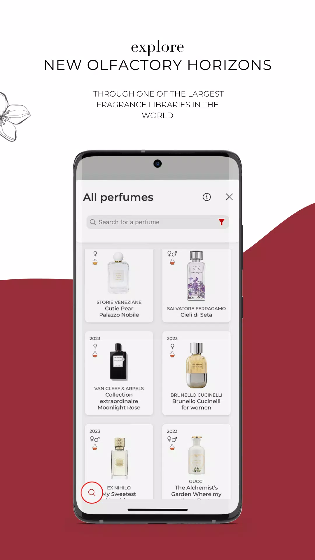 PERFUMIST Perfumes Advisor スクリーンショット 2
