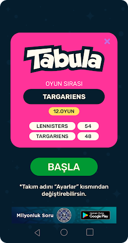 Tabula -Tabu Kelime Oyunu 2024应用截图第2张