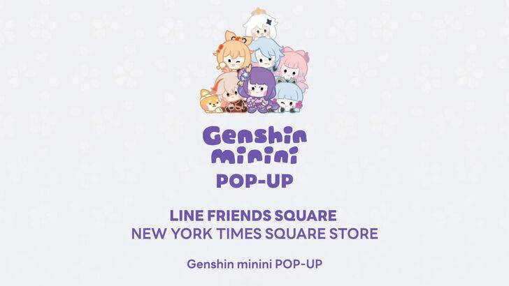 Genshin Minini Pop-Up Store Datang ke NYC