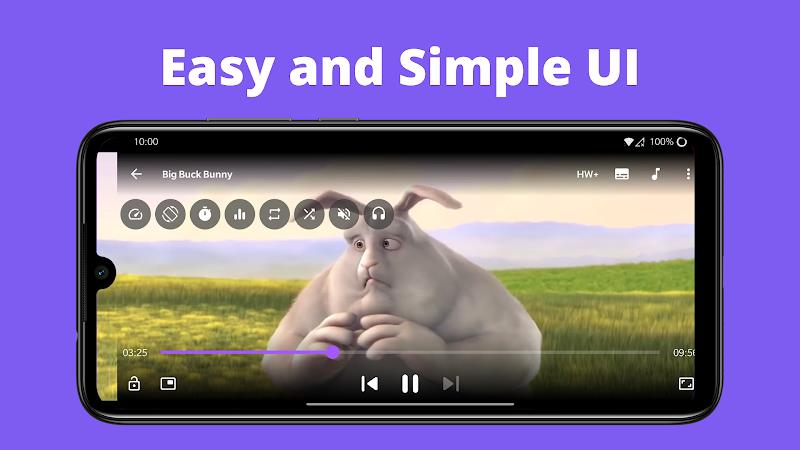 Schermata GV Video Player 3