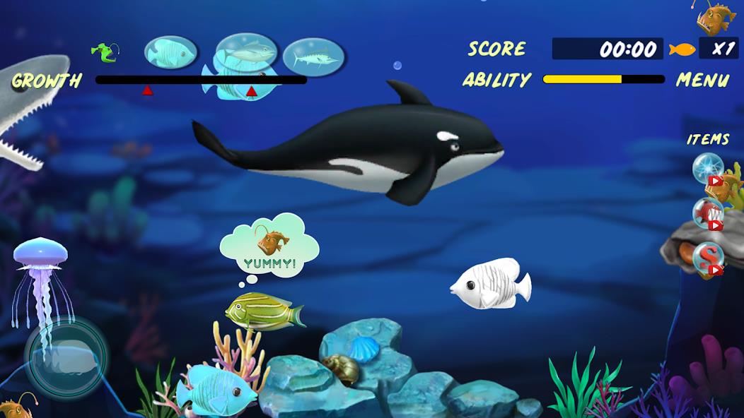 Let Me Eat :Big fish eat small Mod ဖန်သားပြင်ဓာတ်ပုံ 2