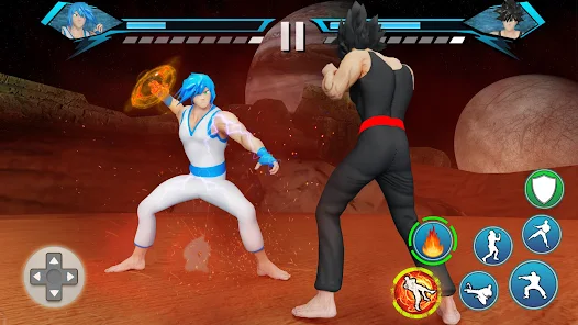 Karate King Kung Fu Fight Game Mod ภาพหน้าจอ 1