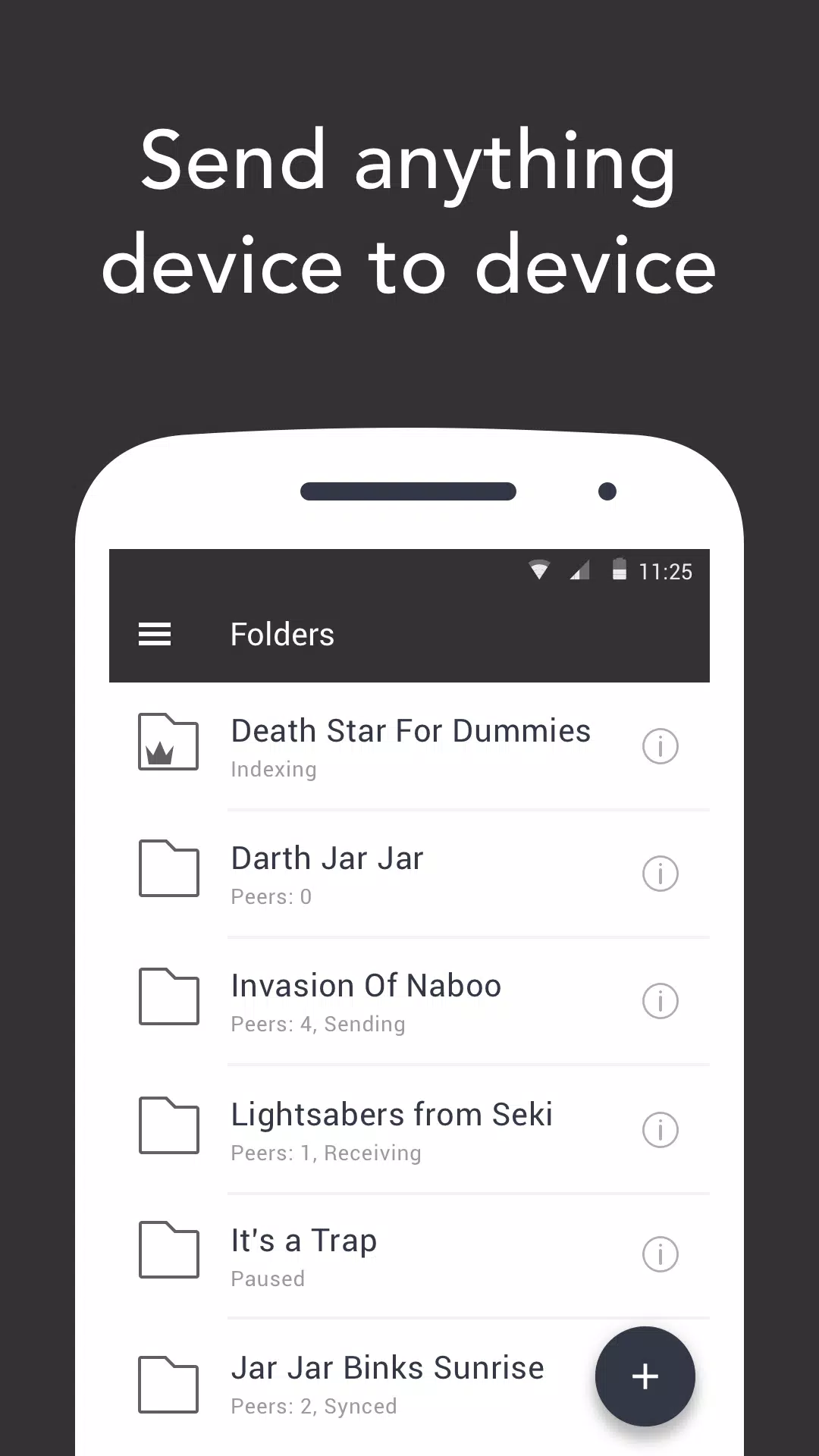 Resilio Sync Screenshot 1