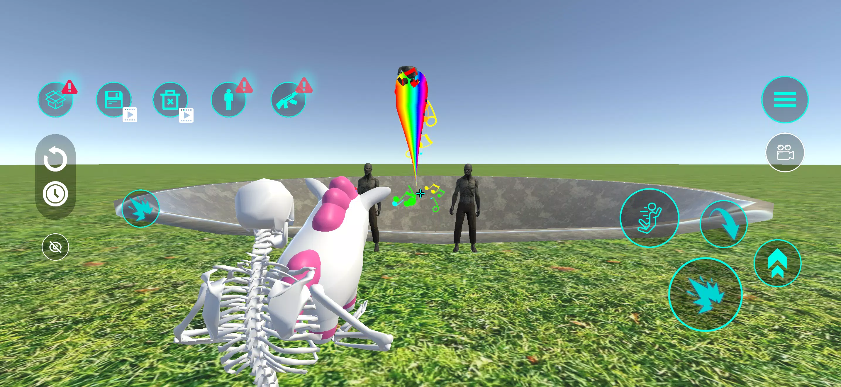 Ragdoll Sandbox 3D Capture d’écran 3