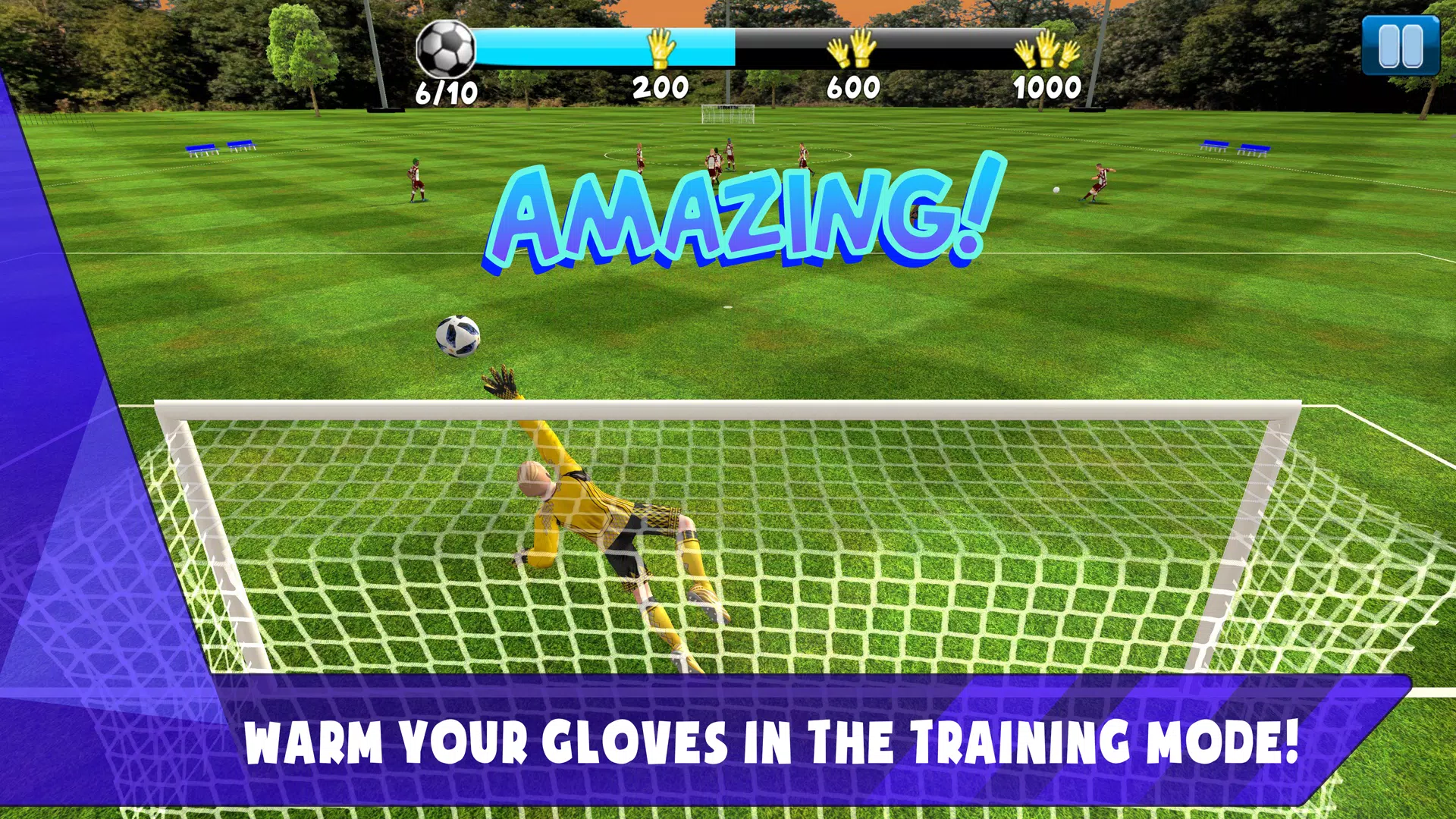 Soccer Goalkeeper 2024 Captura de pantalla 1