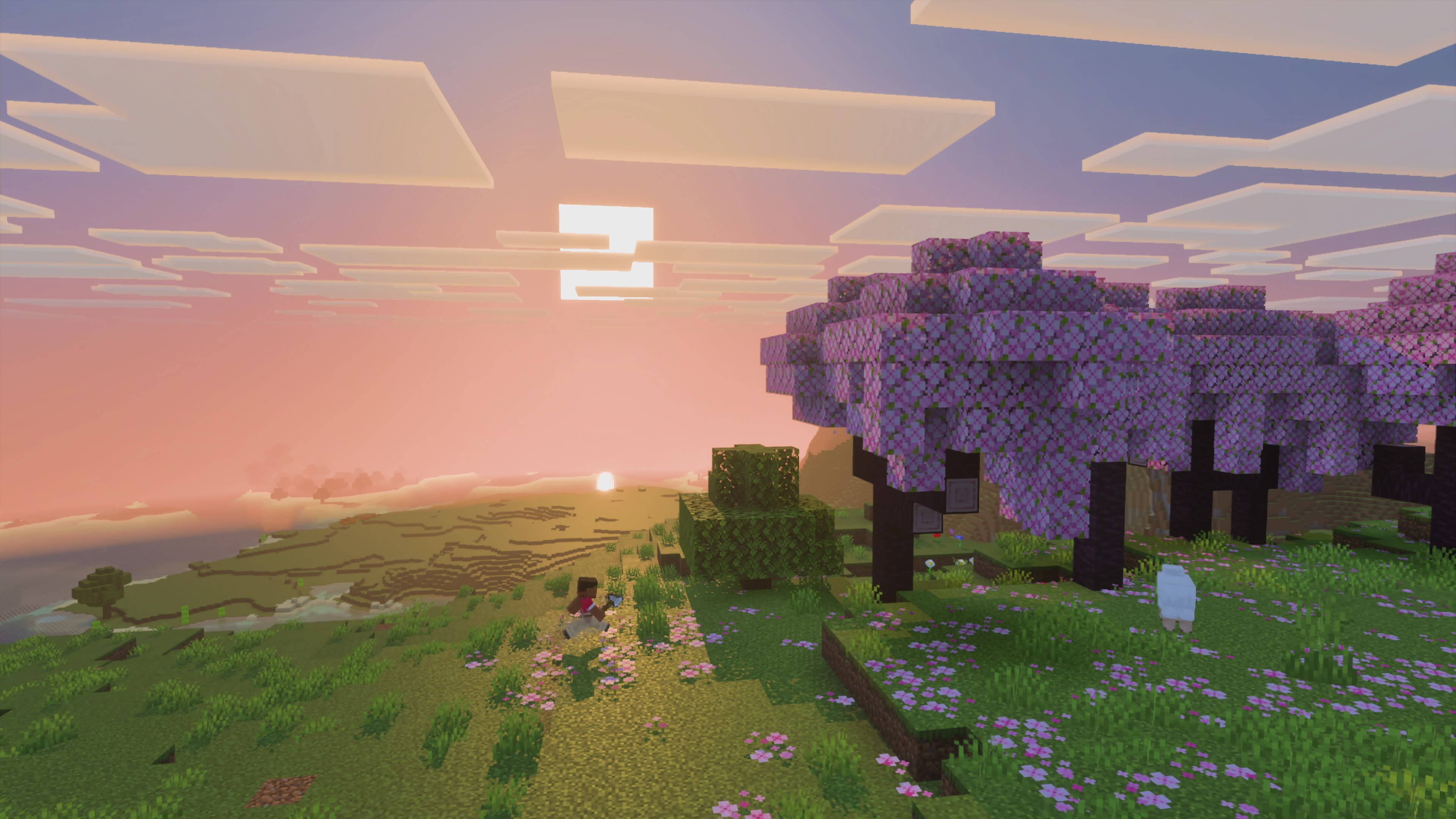 “ Minecraft揭開了充滿活力的視覺效果的升級：新的圖形旅程開始”