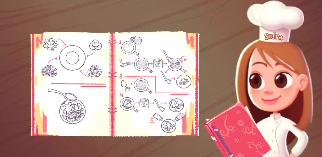 Sofra: Cooking game 스크린샷 1