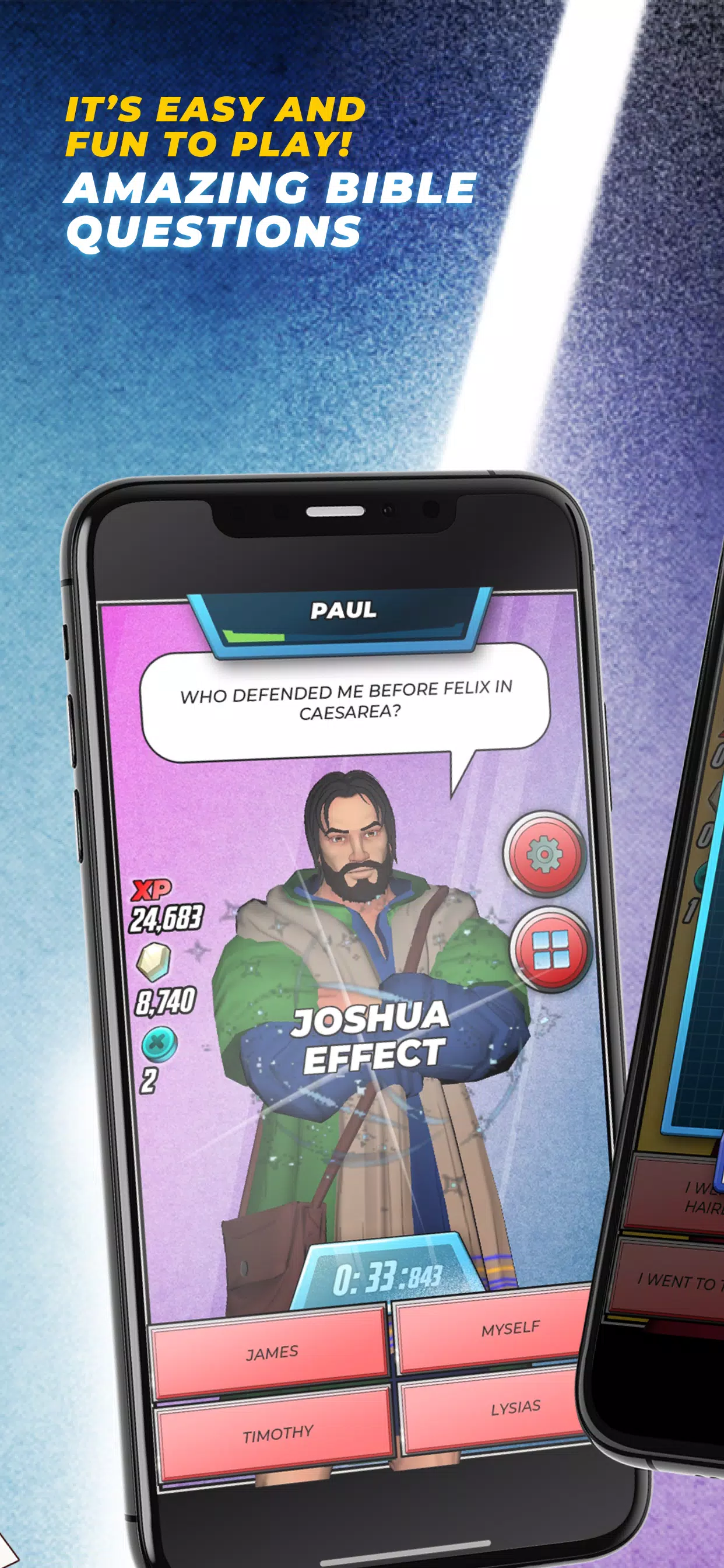 Bible Trivia Game: Heroes應用截圖第3張