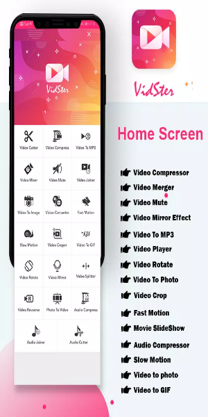 VidSter 视频音频编辑器