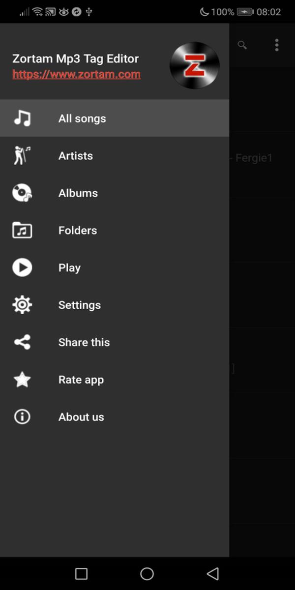 Zortam AutoTagger-Tag Editor Screenshot 1