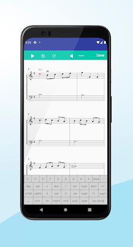 Score Creator: Escrever música Captura de tela 4