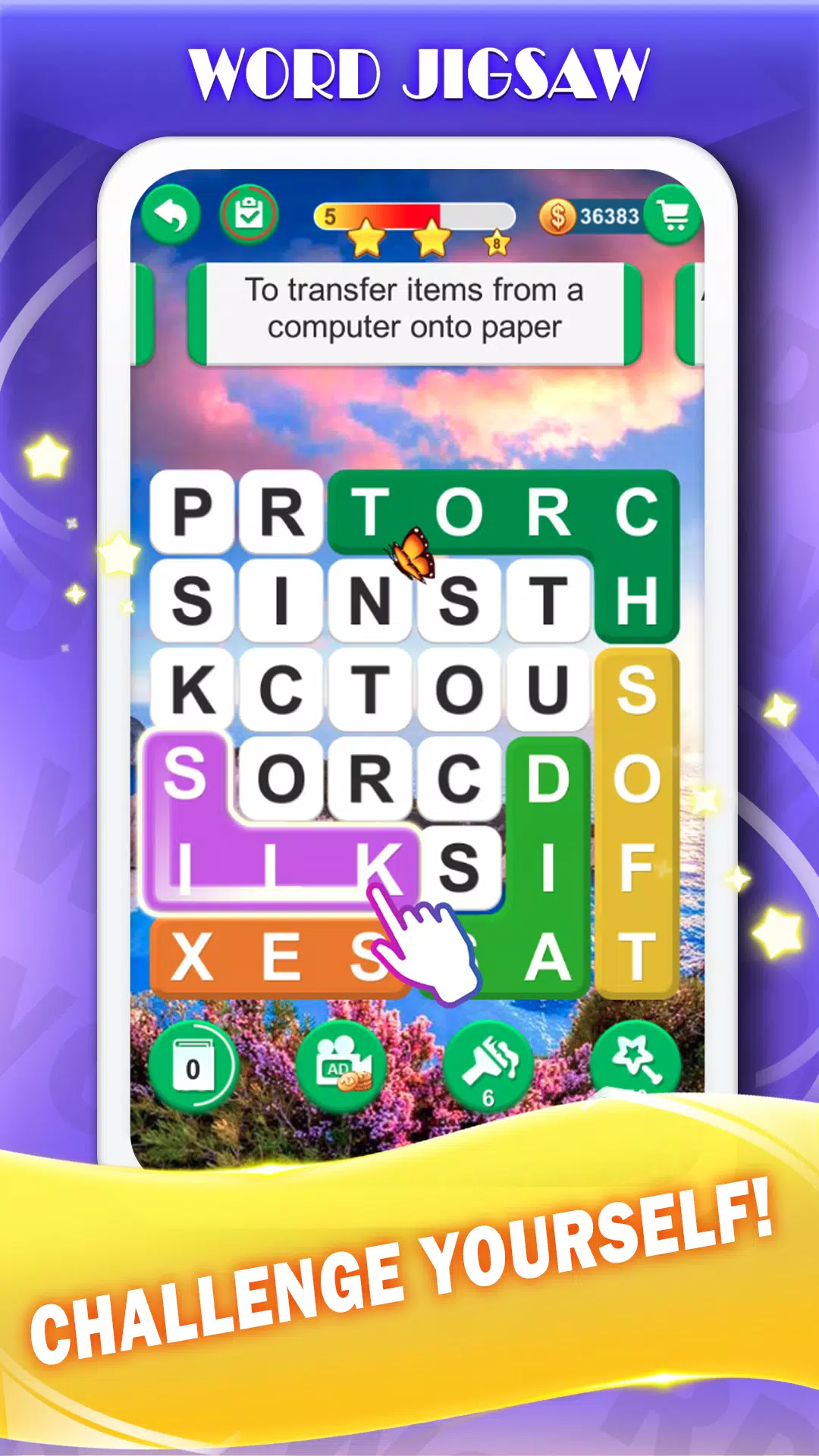 Word Jigsaw Puzzle スクリーンショット 1