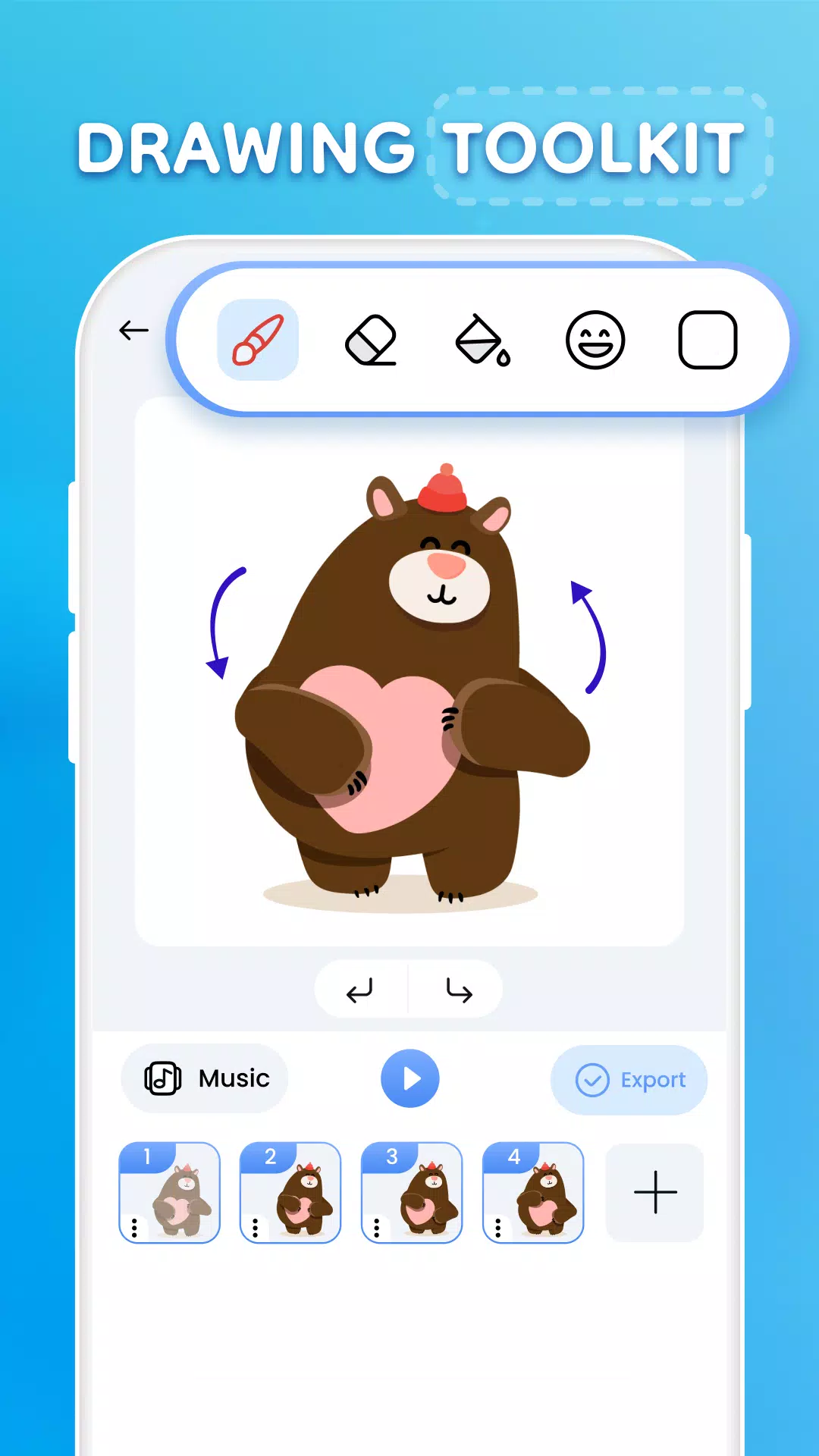 AniDraw: 2D Draw Animation Zrzut ekranu 3