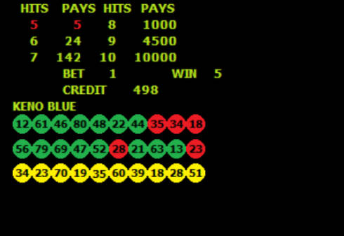 KenoBlue Captura de pantalla 3