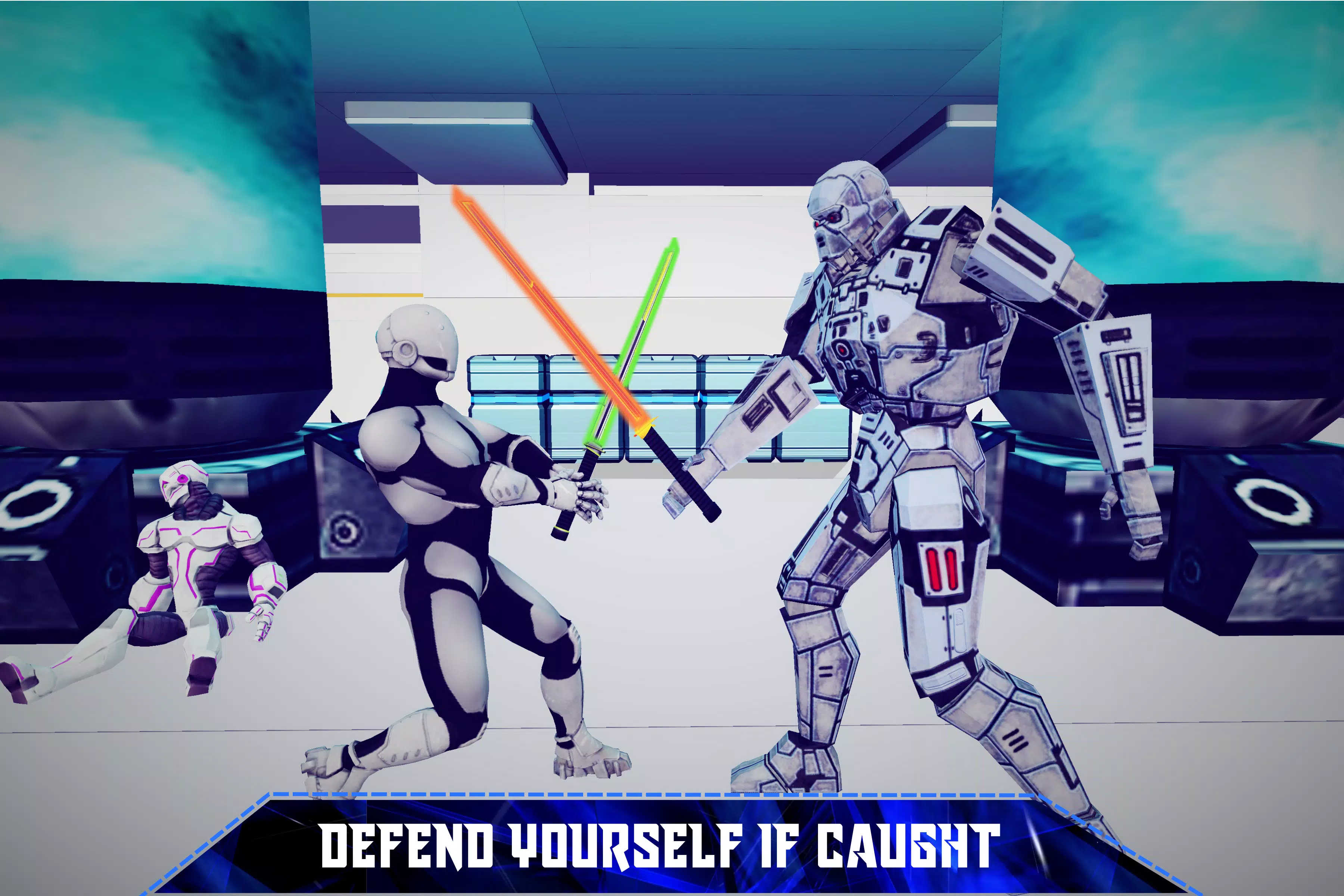 Escape Robot Facility: 3D Cosmic Galaxy 스크린샷 3