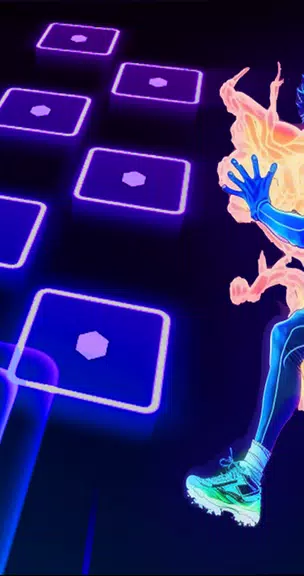 Blue Lock: Tiles Hop EDM Screenshot 2