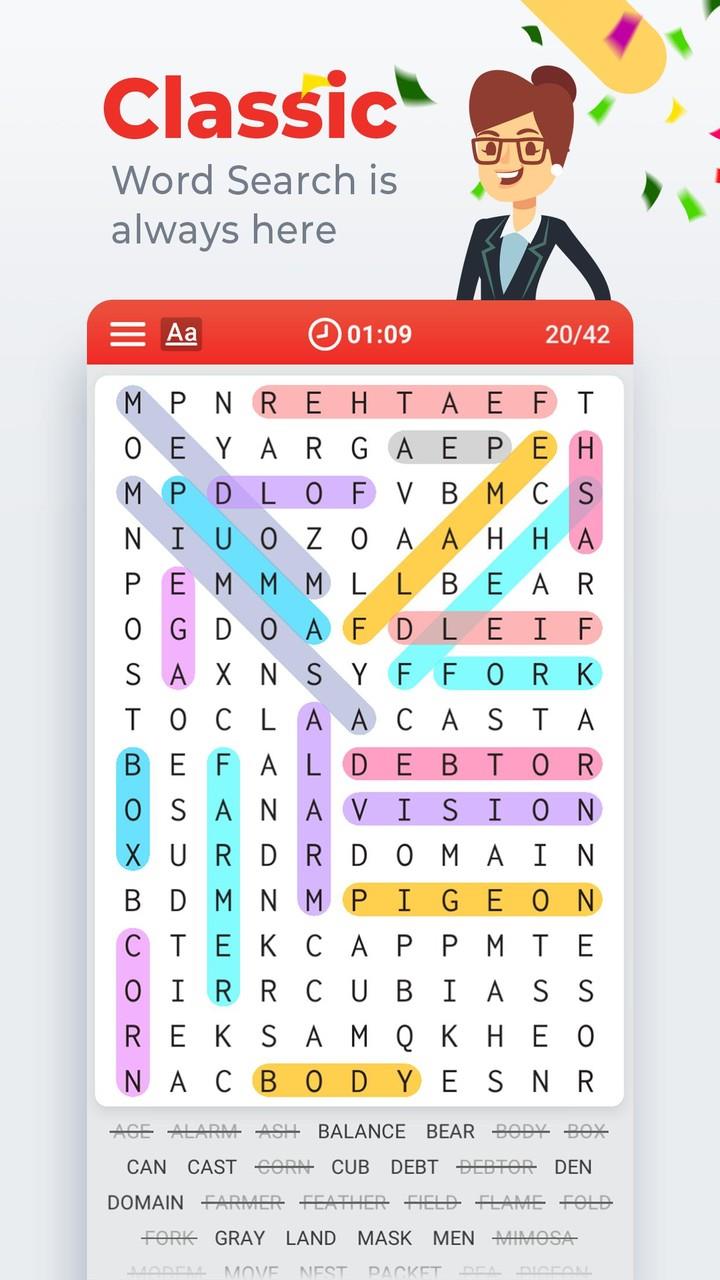 Word Search - Daily Word Games應用截圖第1張