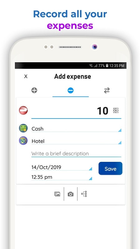 Daily Expenses 3 Ảnh chụp màn hình 3