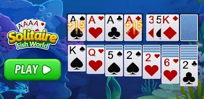 Solitaire Fish World-OceanTrip應用截圖第1張