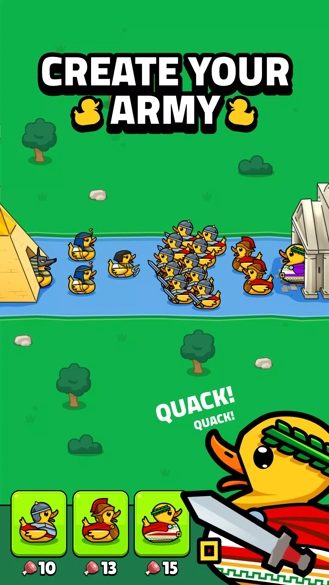 Schermata Age of Duck Warriors: War Game 4