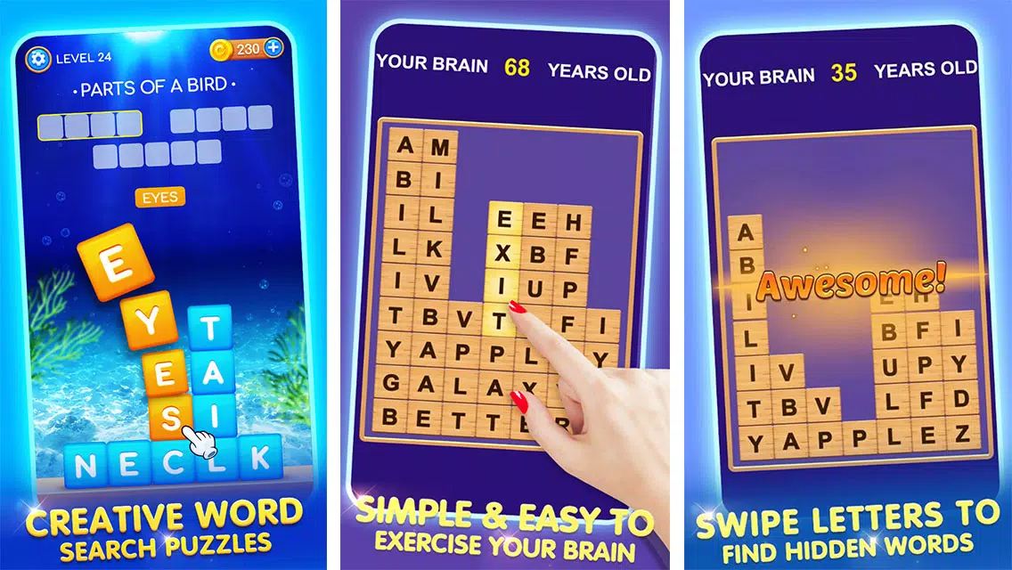 Word Swipe Captura de tela 1
