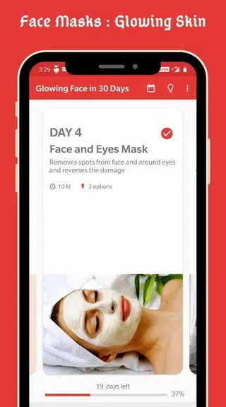 Glowing Face in 30 Days -  NO Скриншот 4