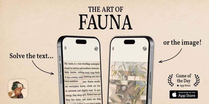 野生动物解谜游戏《Fauna》登陆iOS平台,助力生态保护