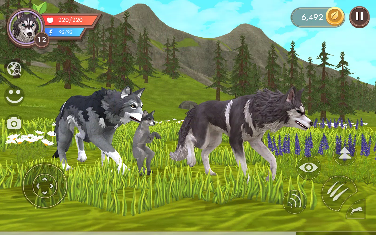 WildCraft: Sim de Animais Captura de tela 1
