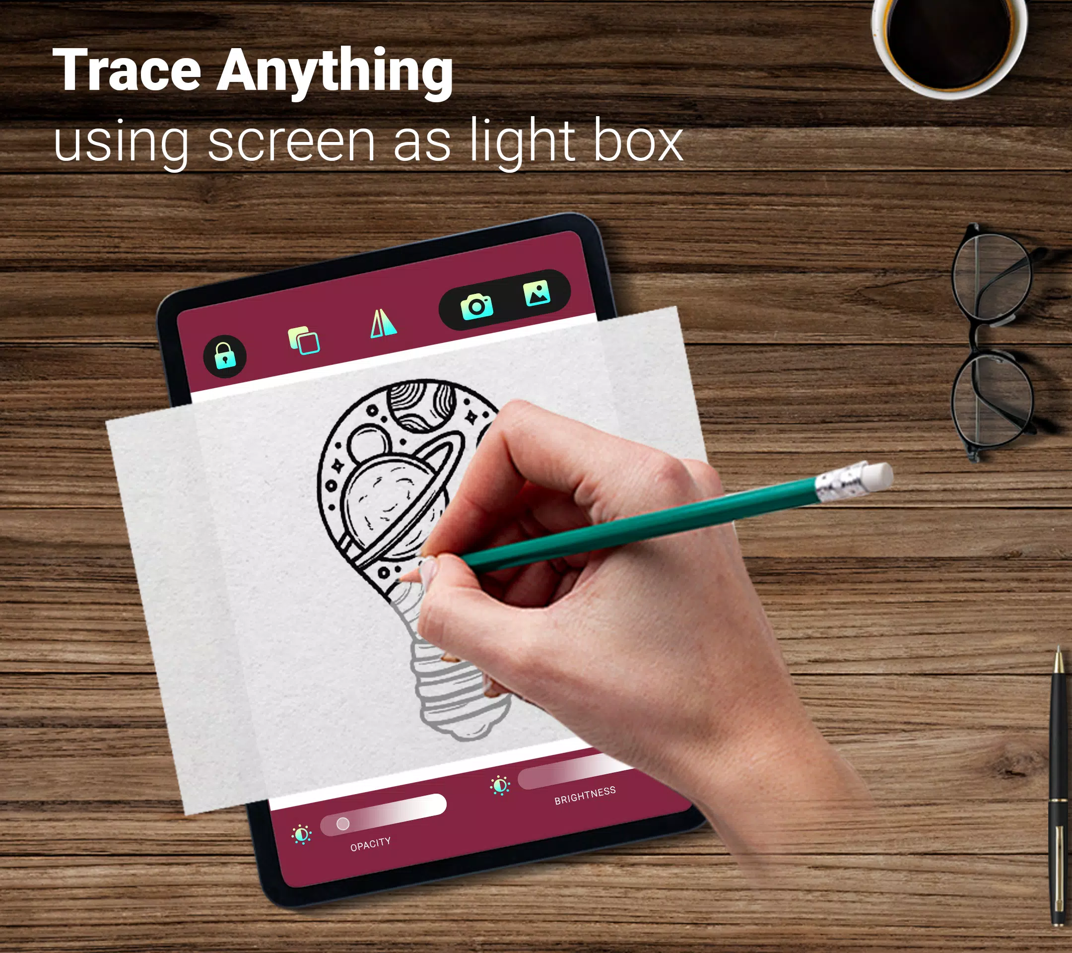 Draw : Trace & Sketch Captura de pantalla 3