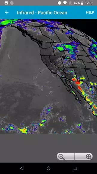 Simple Satellite Weather Loops Captura de tela 2