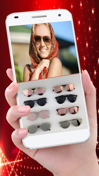 Stylish Sun Glasses Photo Edit Скриншот 1