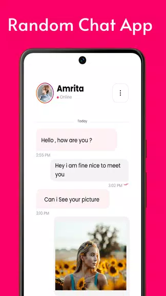 Anonymous chat - Random Chat Schermafbeelding 2