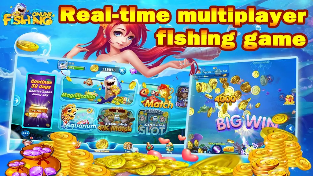 Fishing Online: Classic fish machine, free game Captura de pantalla 2