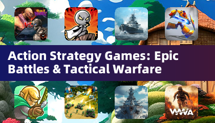 Mga Larong Diskarte sa Aksyon: Epic Battles at Tactical Warfare
