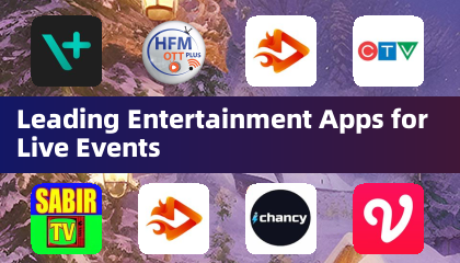 Leading Entertainment Apps for Live Events