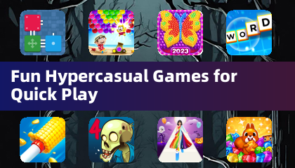 Fun Hypercasual Games for Quick Play