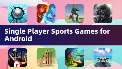 Jeux de sport en solo pour Android