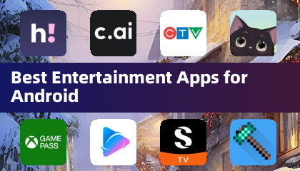 안드로이드를 위한 최고의 엔터테인먼트 앱