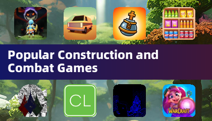 Beliebte Bau- und Kampfspiele