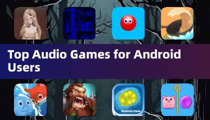 Androidユーザー向け最高のオーディオゲーム